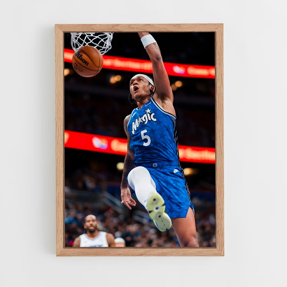 Poster Paolo de banchero – affiche Basketball (vue 4)